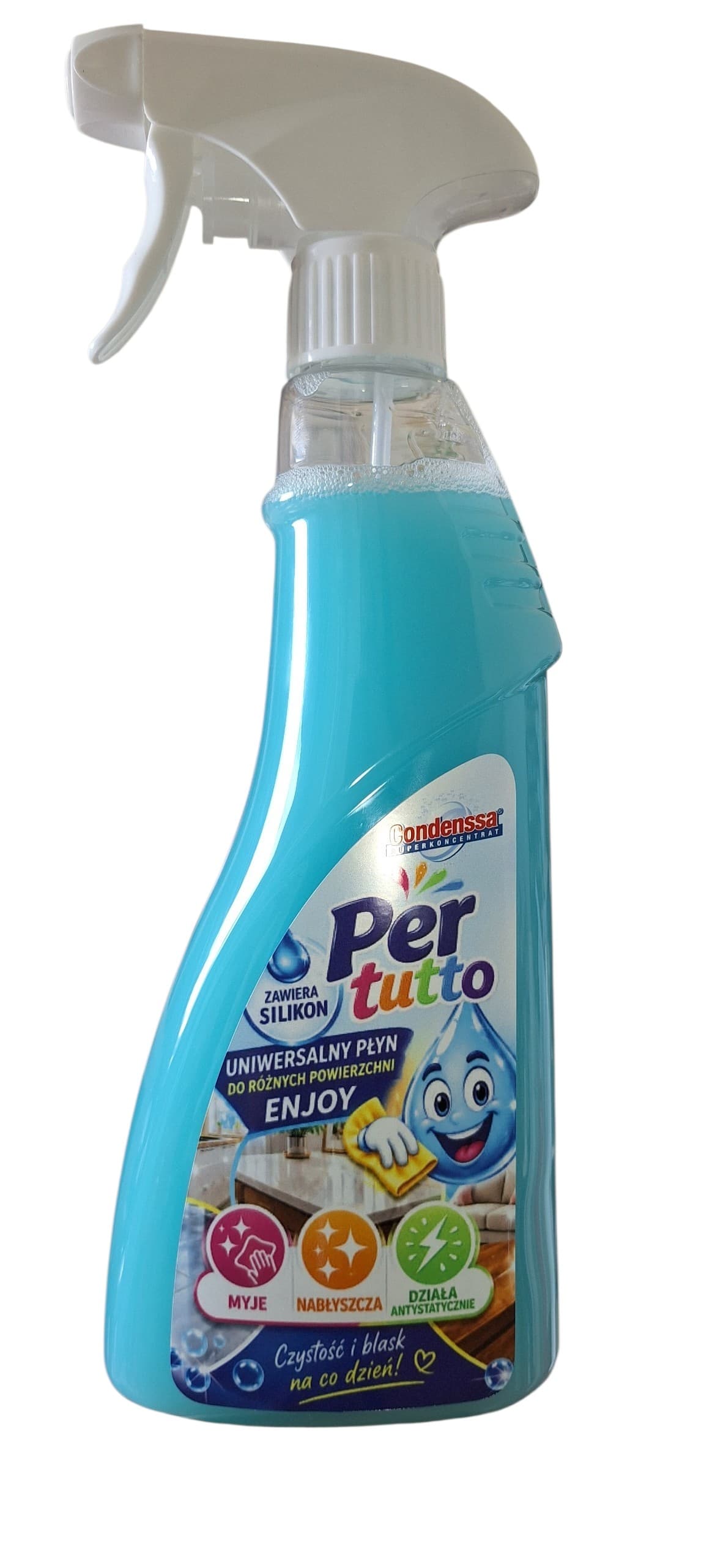Uniwersalny płyn do różnych powierzchni z silikonem PER TUTTO ENJOY 500 ml