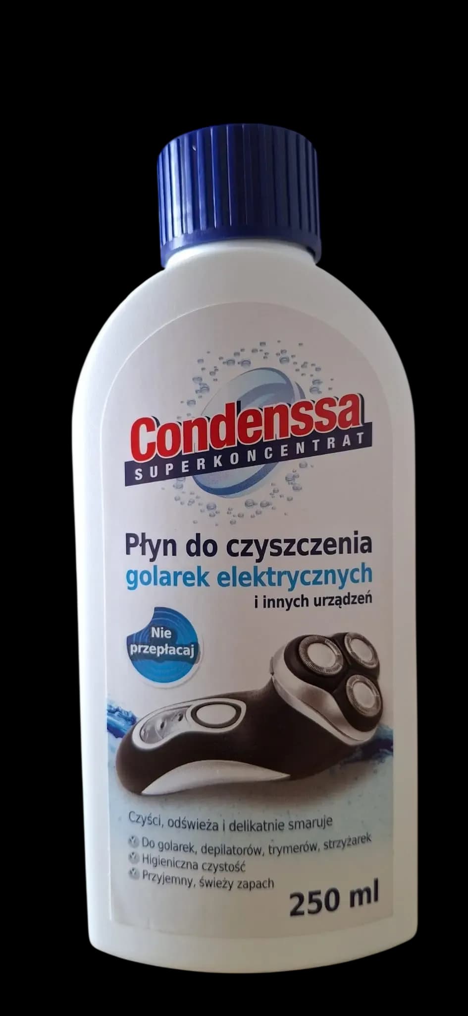 Płyn do czyszczenia golarek elektrycznych